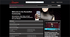 Desktop Screenshot of community.rocketfishproducts.com